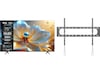TCL 75" T8C 4K QLED Google TV (2025) + veggfeste 70 - 79 tommer TV