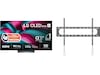 LG 65" C5 AI 4K OLED Smart TV (2025) + veggfeste 60 - 69 tommer TV