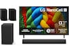 LG 43" NANO80 AI 4K NanoCell smart-TV (2025) + soundbar 60 - 69 tommer TV