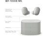 Sony WF-1000XM6 trådløse ørepropper med støydemping (Platinum Silver) Ørepropper