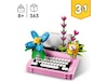LEGO Creator 31169 skrivemaskin med blomster LEGO