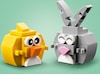 LEGO Iconic eggjakt med påskehare og kylling 40808 LEGO
