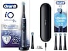 Oral-B iO 9 elektrisk tannbørste (sort) + 3pk børstehoder Elektriske tannbørster