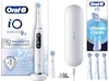 Oral-B iO 9 elektrisk tannbørste (hvit) + 3pk børstehoder Elektriske tannbørster