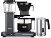 Moccamaster Automatic 53747 kaffetrakter (steingrå) + melkeskummer Kaffetraktere