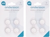 Andersson CR2025 knappcellebatterier 2x4-pk Batterier til generell bruk