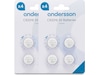 Andersson CR2016 litiumbatteri, 2x4-pk Batterier til generell bruk