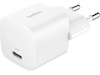 Belkin 25W USB-C vegglader (hvit) Mobilladere
