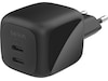 Belkin dual USB-C PD GaN vegglader (sort) Mobilladere