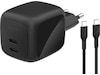 Belkin 67W Dual USB-C PD Gan Vegglader (sort) Mobilladere