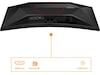 AOC 27" curved gamingskjerm C27G42E Gamingskjermer