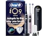 Oral-B iO9 elektrisk tannbørste duo-pakke (svart og rosa) Tilbehør til tannpleie