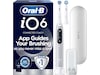 Oral-B iO6 elektrisk tannbørste (grå) Tilbehør til tannpleie