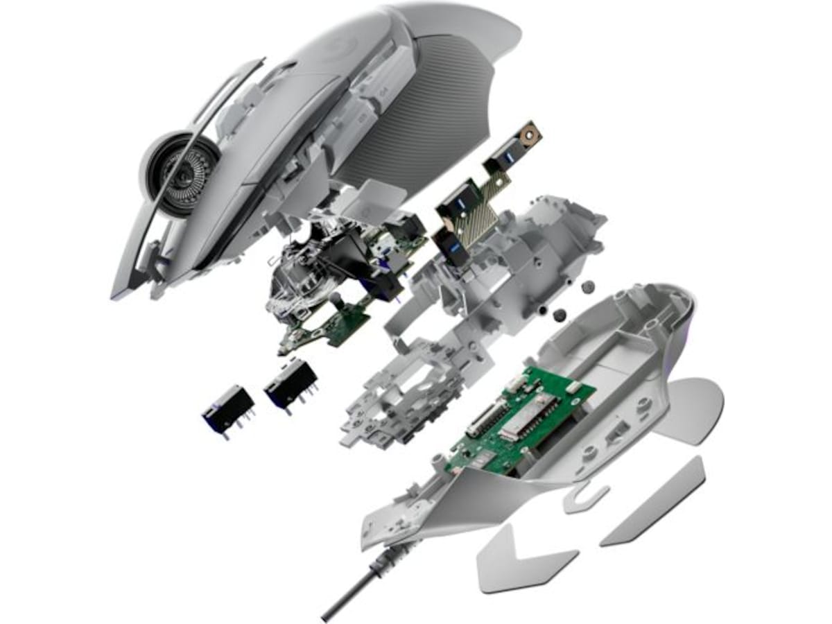 Logitech G502 X Gamingmus (hvit) Gamingmus