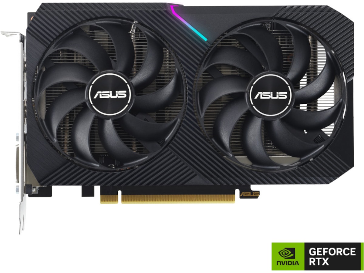 ASUS Dual GeForce RTX 3050 V2 OC Skjermkort