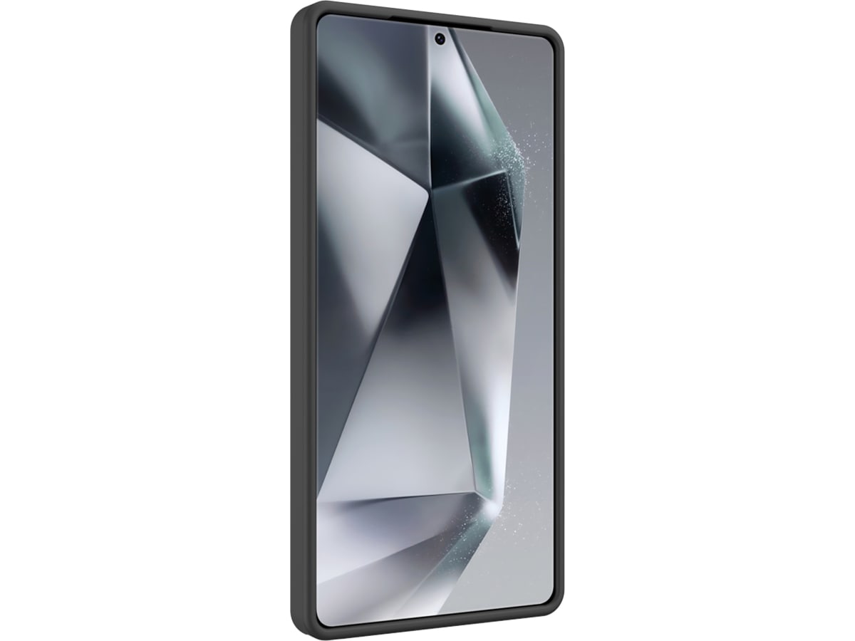 iiglo Galaxy S25 Ultra Silikondeksel (sort) Mobildeksel