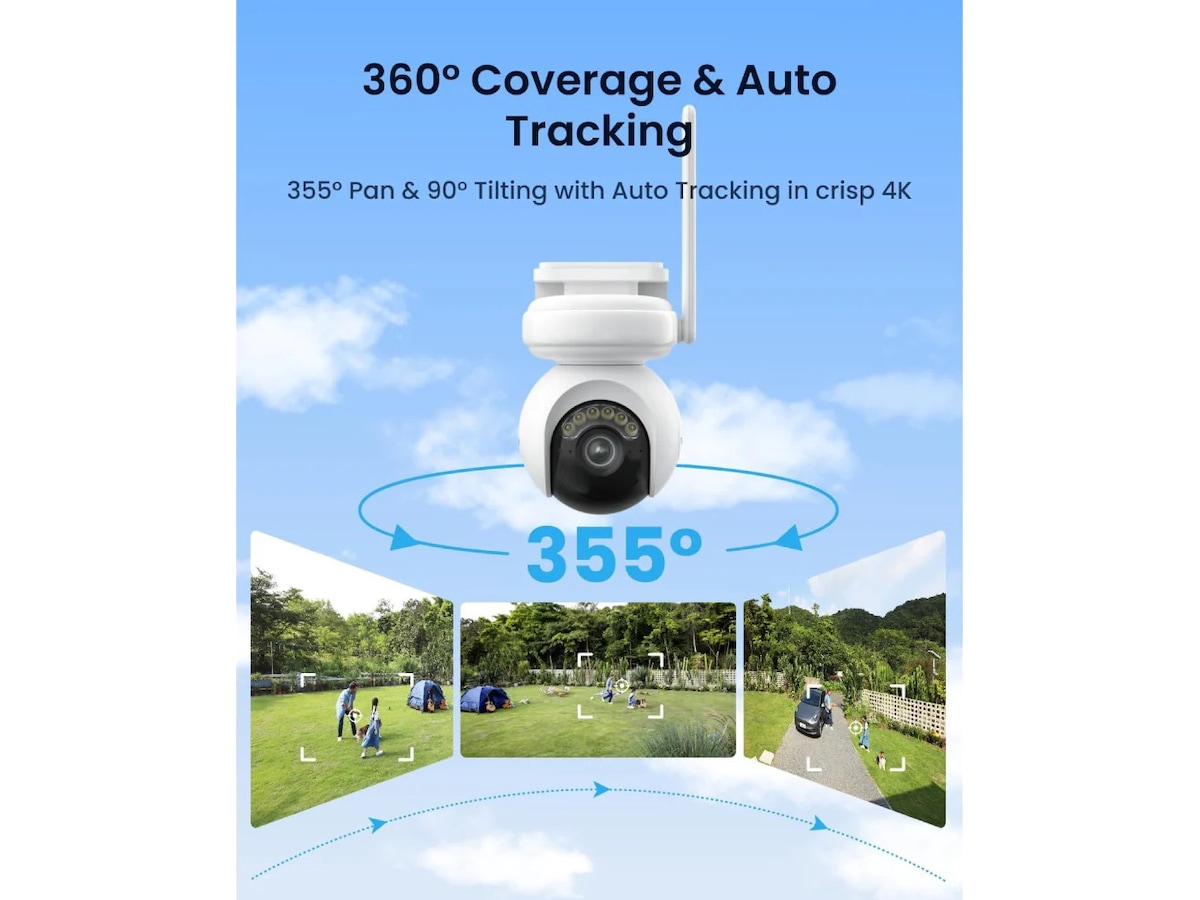 Reolink Altas PT Ultra trådløst utendørs overvåkningskamera Overvåkningskameraer