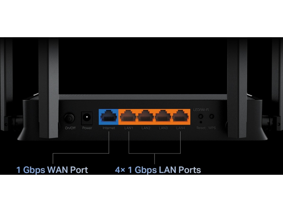 TP-Link Archer BE220-ruter Routere