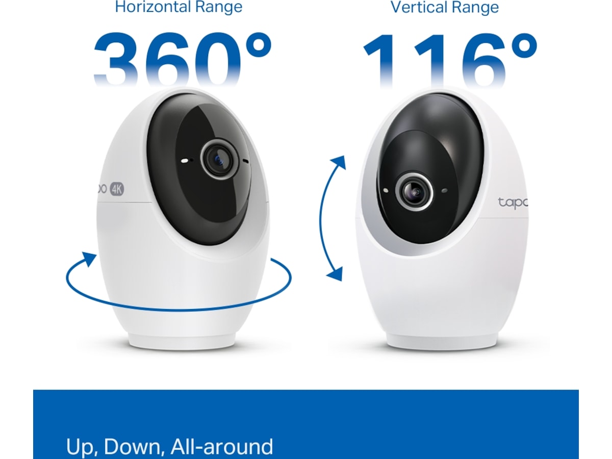 TP Link Tapo C260 4K innendørs overvåkningskamera Overvåkningskameraer