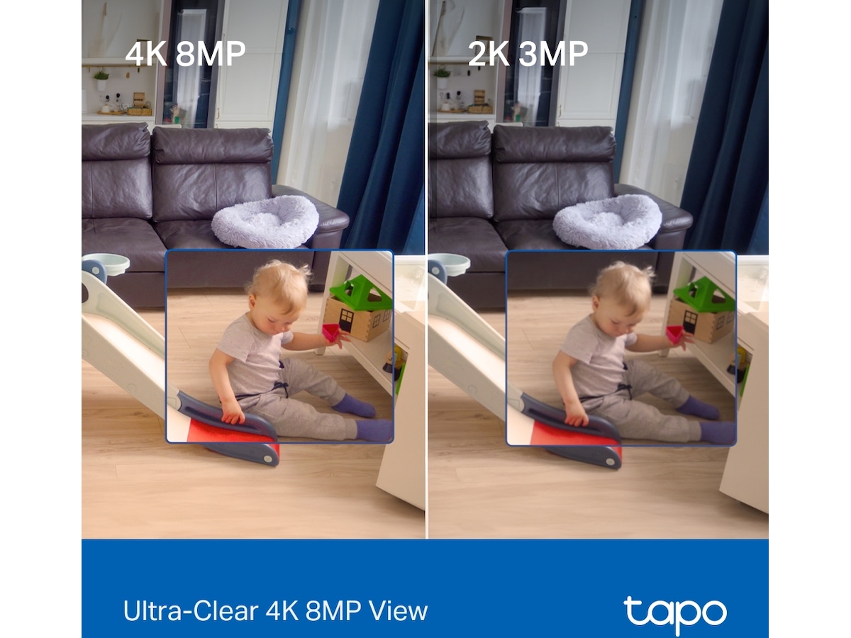 TP Link Tapo C260 4K innendørs overvåkningskamera Overvåkningskameraer