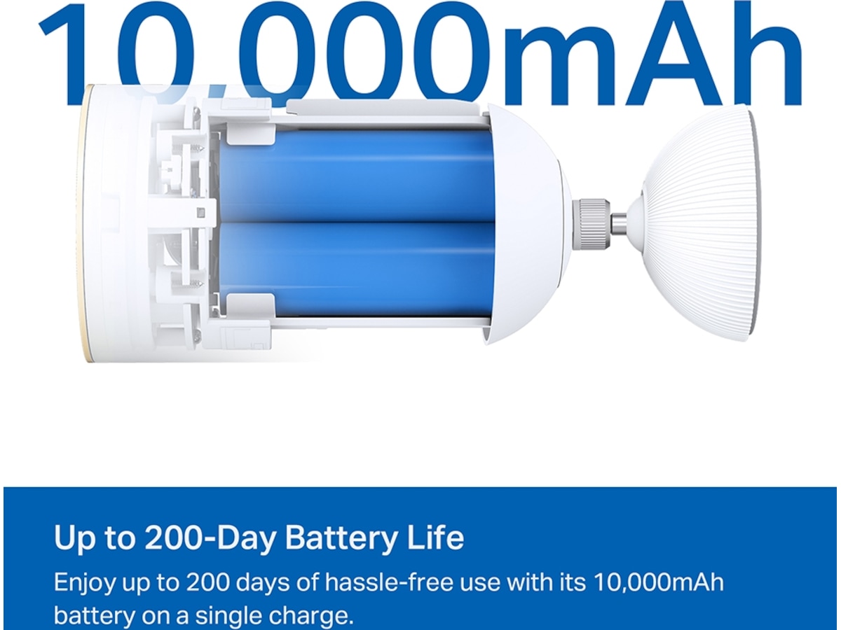 TP-Link Tapo C460 batteridrevet utendørs sikkerhetskamera Overvåkningskameraer