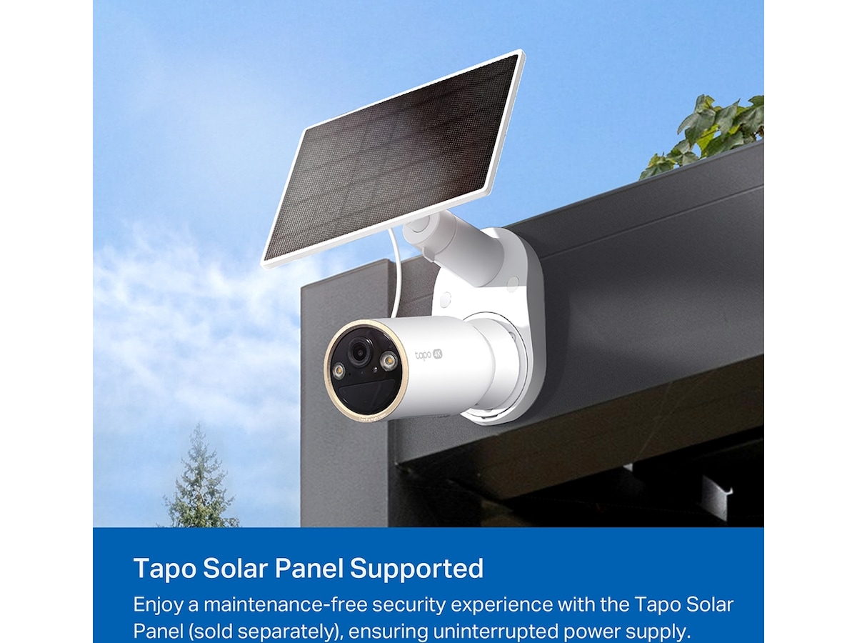 TP-Link Tapo C460 batteridrevet utendørs sikkerhetskamera Overvåkningskameraer