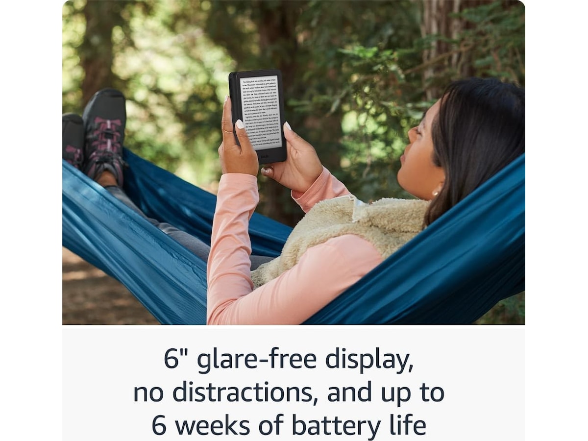 Amazon Kindle (2024) 6" 16GB (svart) Lesebrett