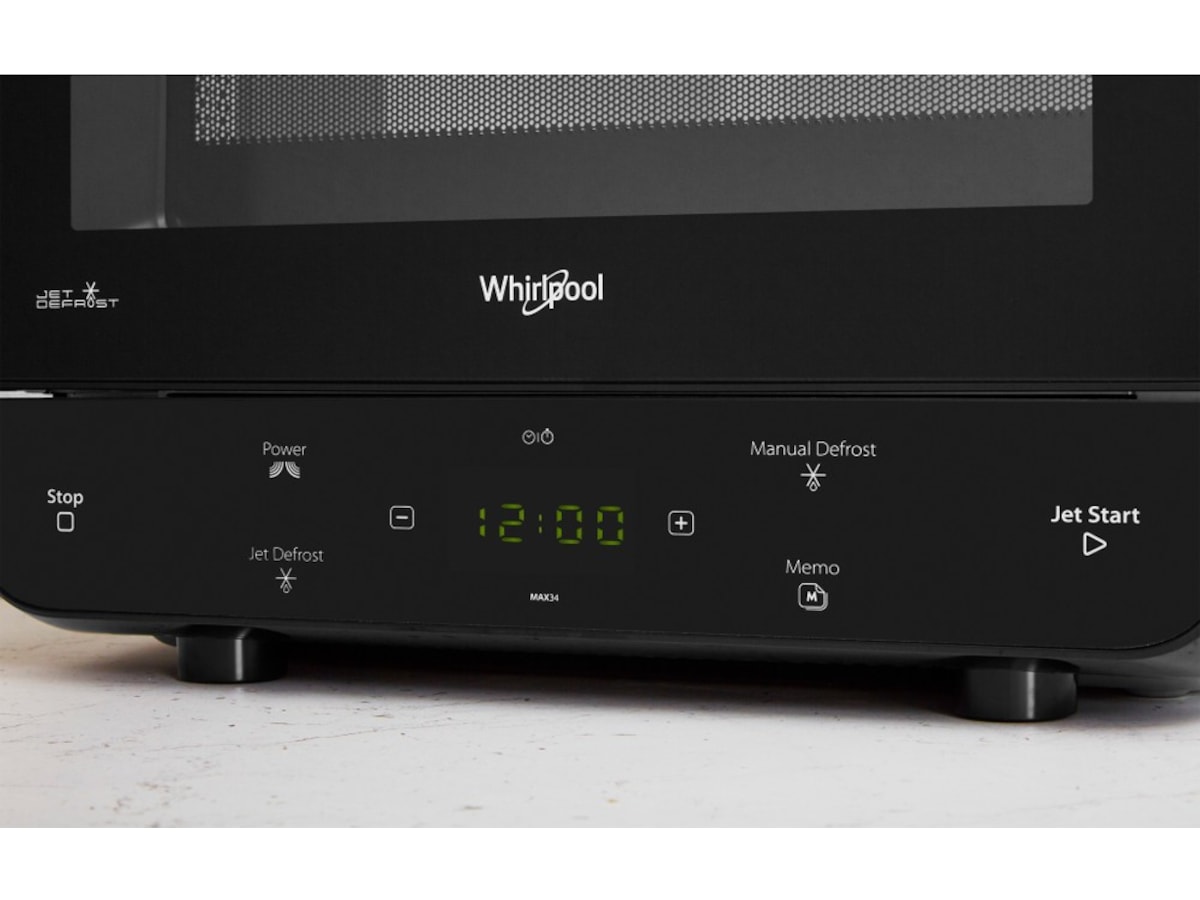 Whirlpool MAX 34 BL mikrobølgeovn (sort) -B-Grade Demo mikrobølgeovn