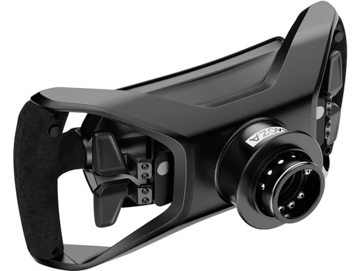 MOZA Porsche MISSION R Simracing Steering Wheel Ratt og pedaler