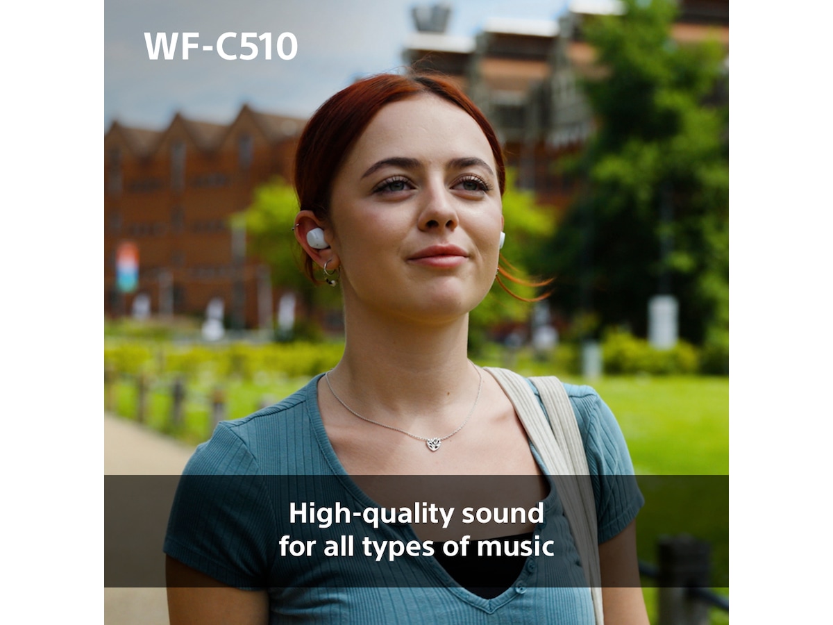 Sony WH-1000XM6 trådløse hodetelefoner, over-ear (sort) + WF-510 buds Hodetelefoner