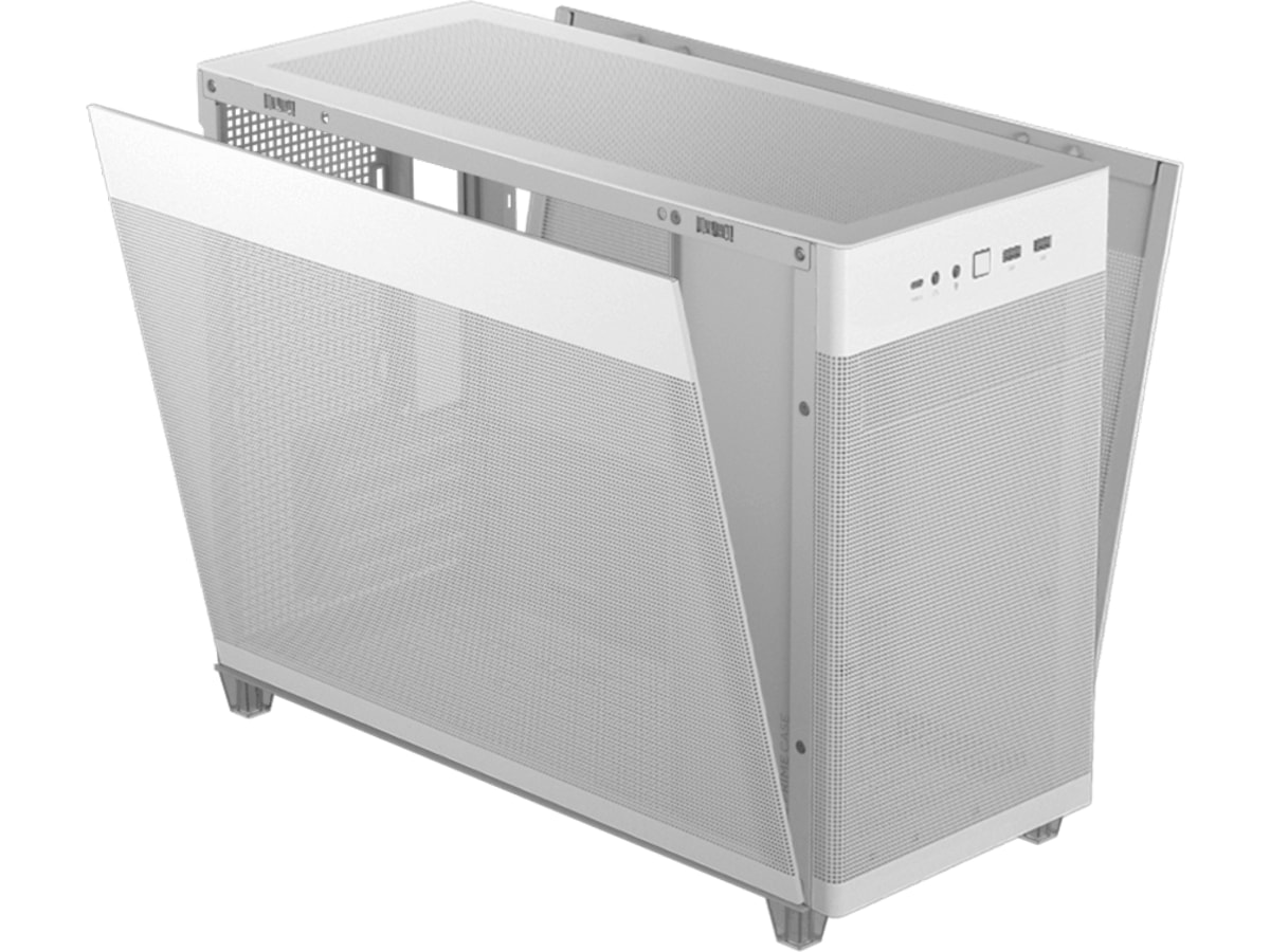 ASUS Prime AP201 MicroATX (hvit) Mini/Micro/Nano tower