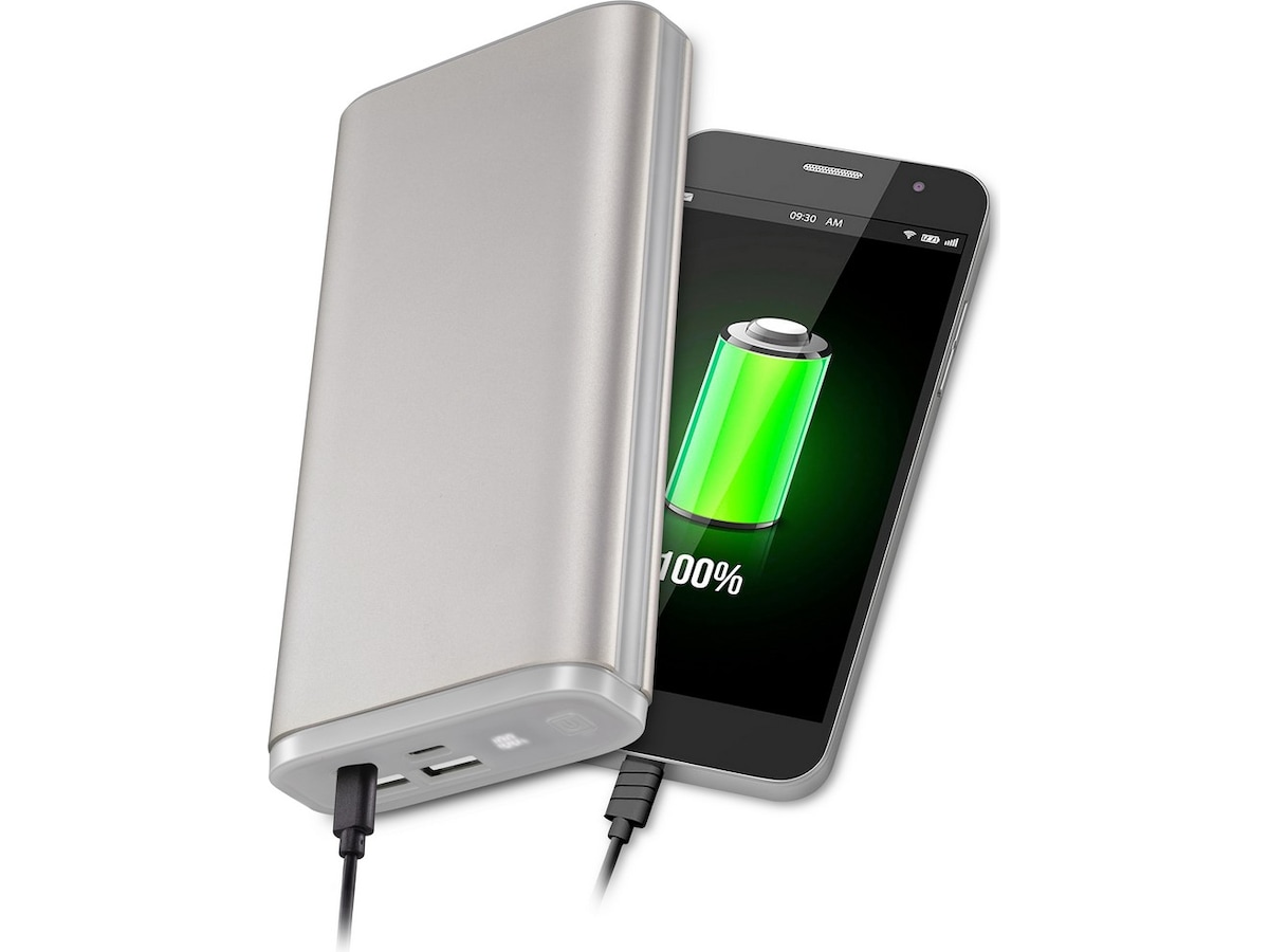 Andersson powerbank 20.000 PD/QC 3.0 V2 (desert titanium) 2pk Powerbank