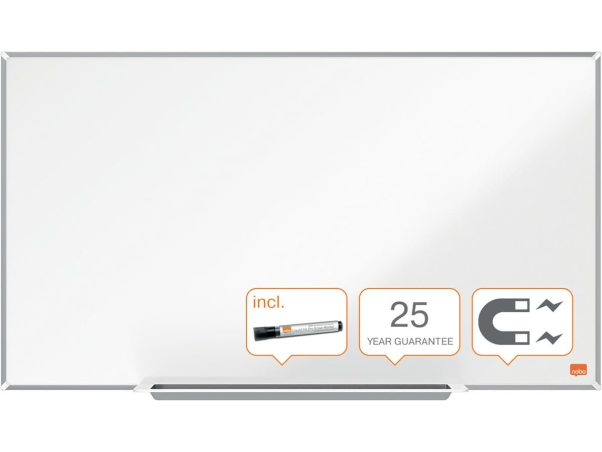 Nobo Whiteboard Impression Pro Widescreen 32" emaljert magnetisk tavle Whiteboardtavler