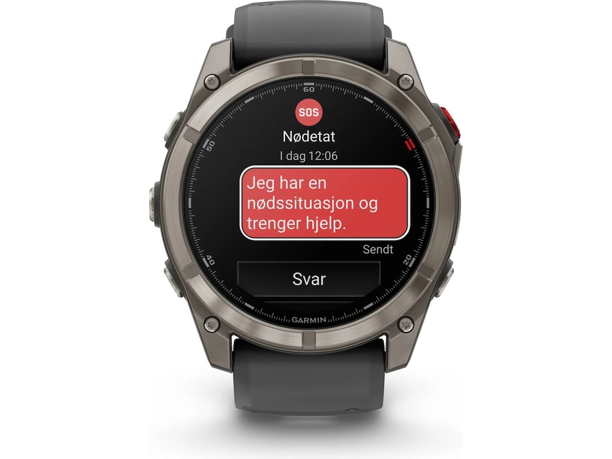 Garmin fenix 8 Pro AMOLED 51mm GPS (graphite) Demo klokker