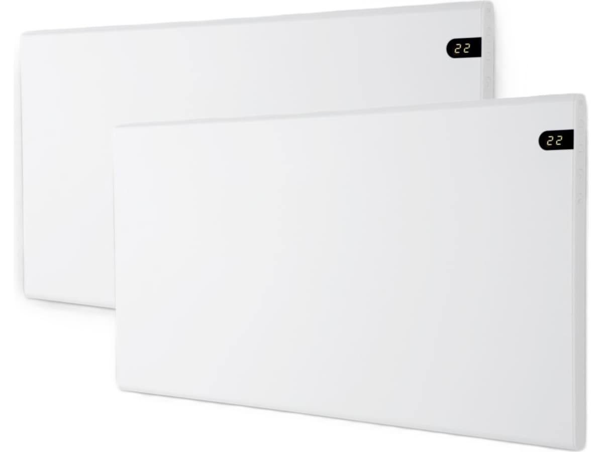 Adax Neo Basic Panelovn 1000W (hvit) 2pk Panelovner
