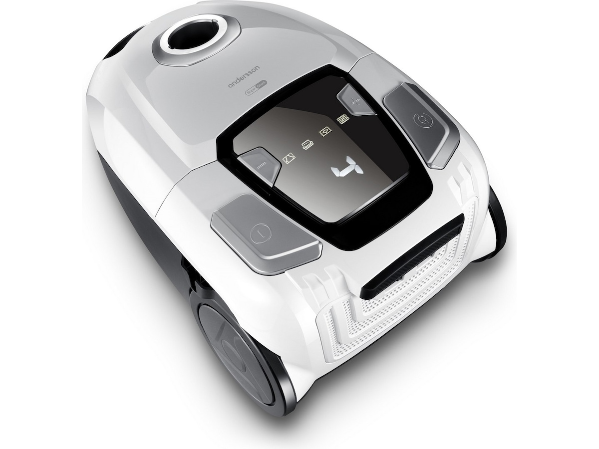Andersson VMC-W3000 støvsuger med ekstra munnstykker (hvit) -B-Grade Demo hjem & fritid