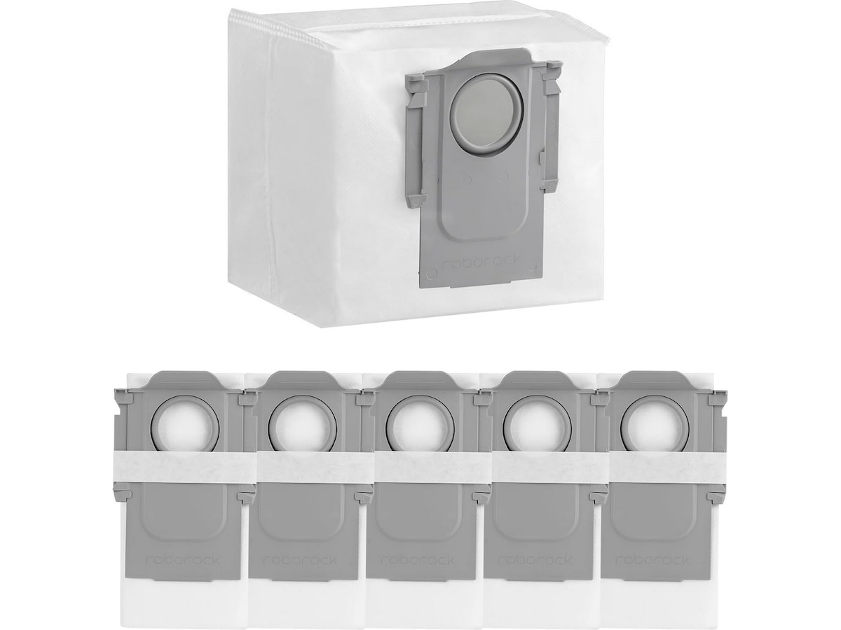 Roborock støvpose for ladestasjon 6 stk Tilbehør til støvsugere & rengjøring