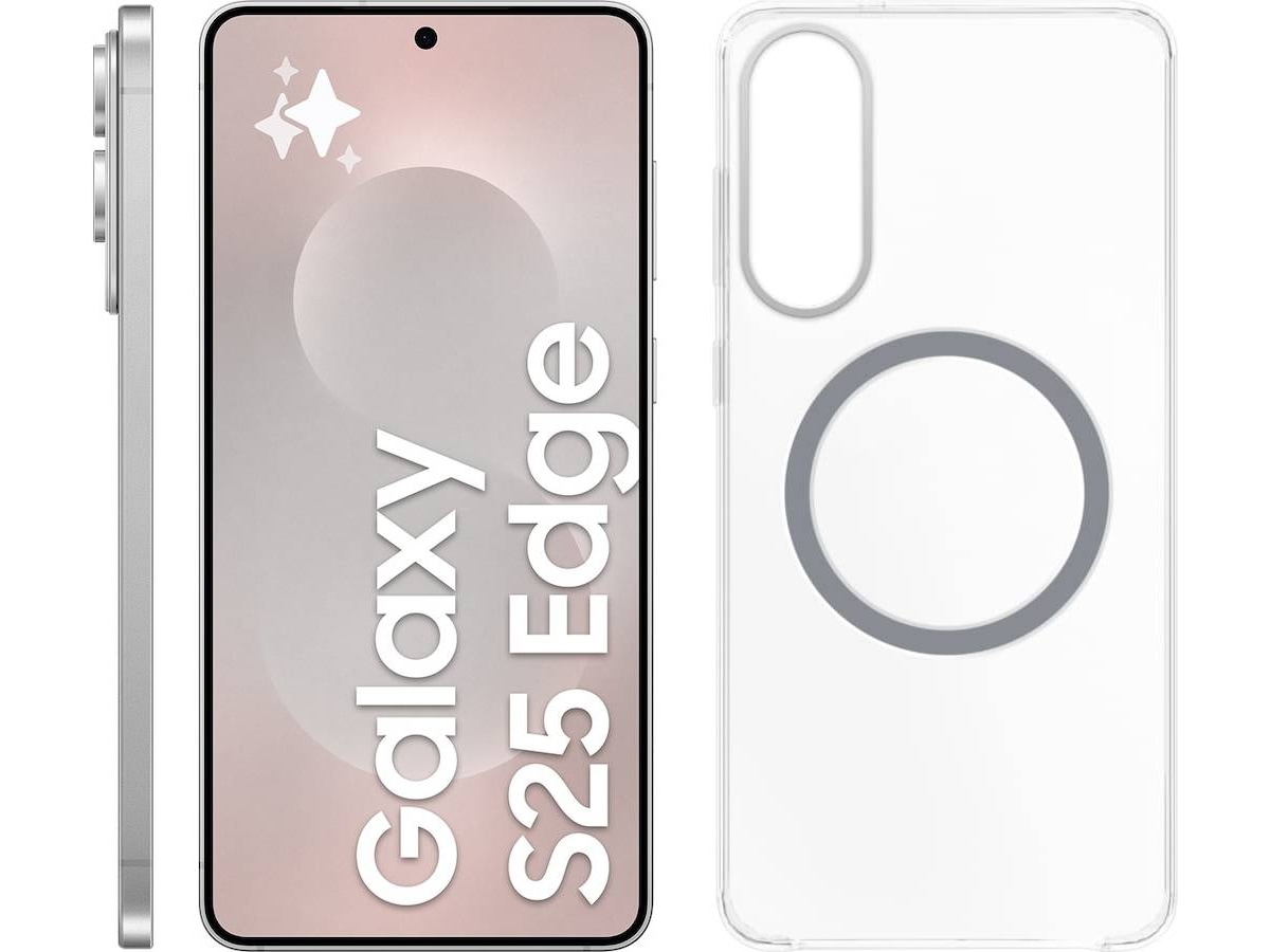 Samsung Galaxy S25 Edge 512GB (titanium sølv) Mobiltelefoner