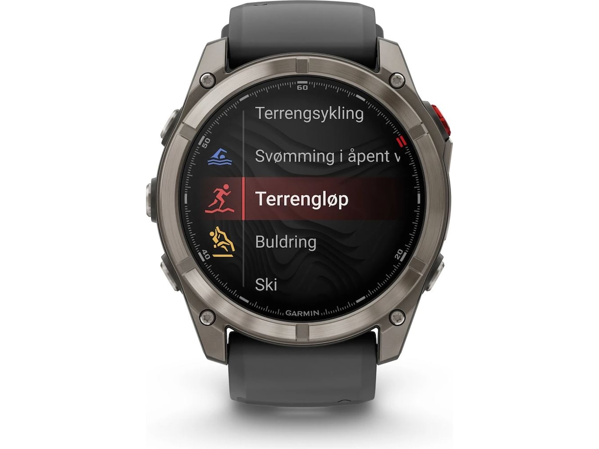 Garmin fenix 8 Pro AMOLED 51mm GPS (graphite) -B-Grade Demo klokker