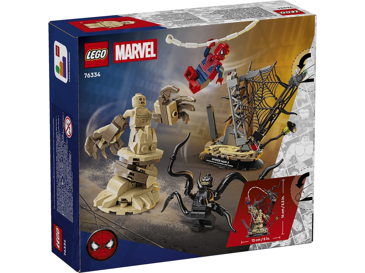 LEGO Super Heroes episk oppgjør: Spider-Man mot Sandman 76334 LEGO