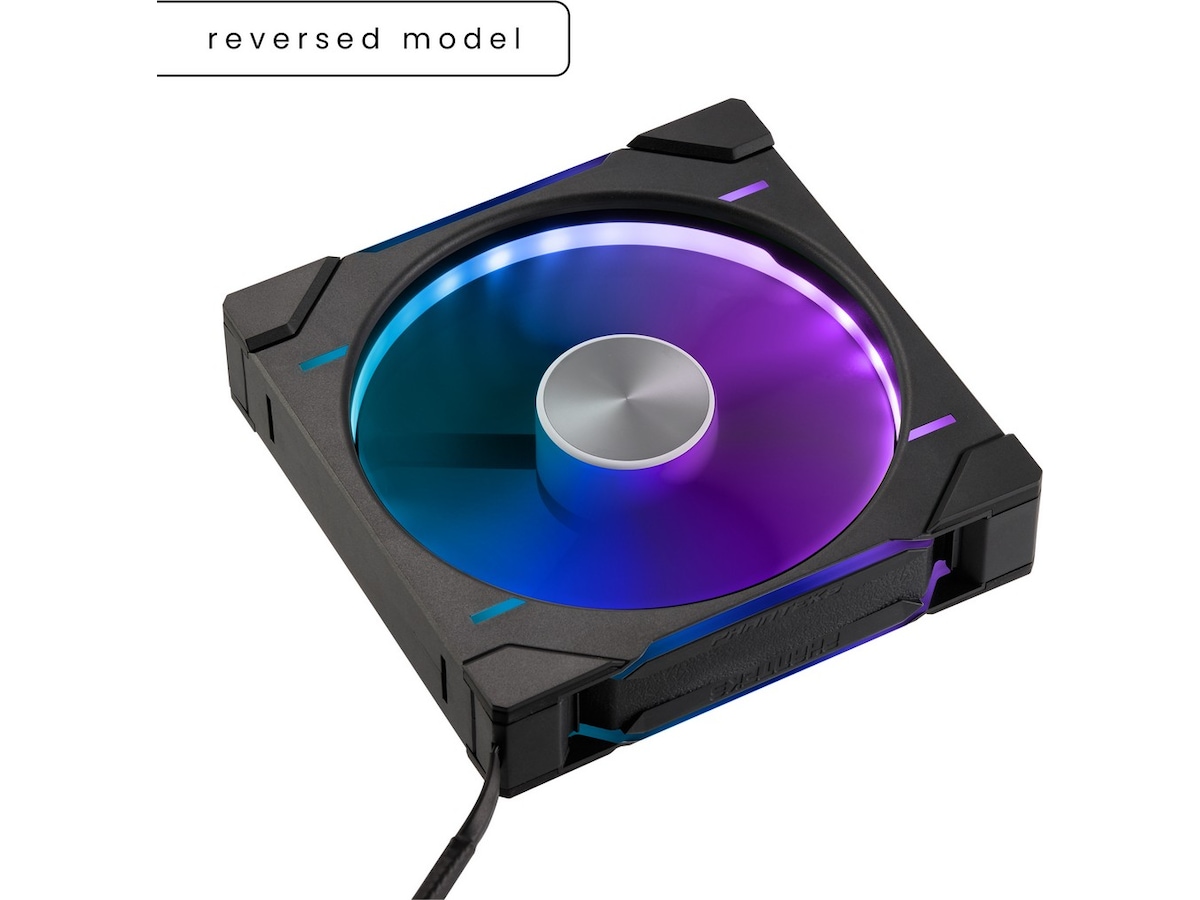 Phanteks D30 140mm PWM DRGB Reverse Vifte (sort) Vifter