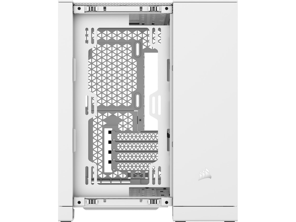 Corsair 2500D Airflow mATX Mid Tower (hvit) Midi tower
