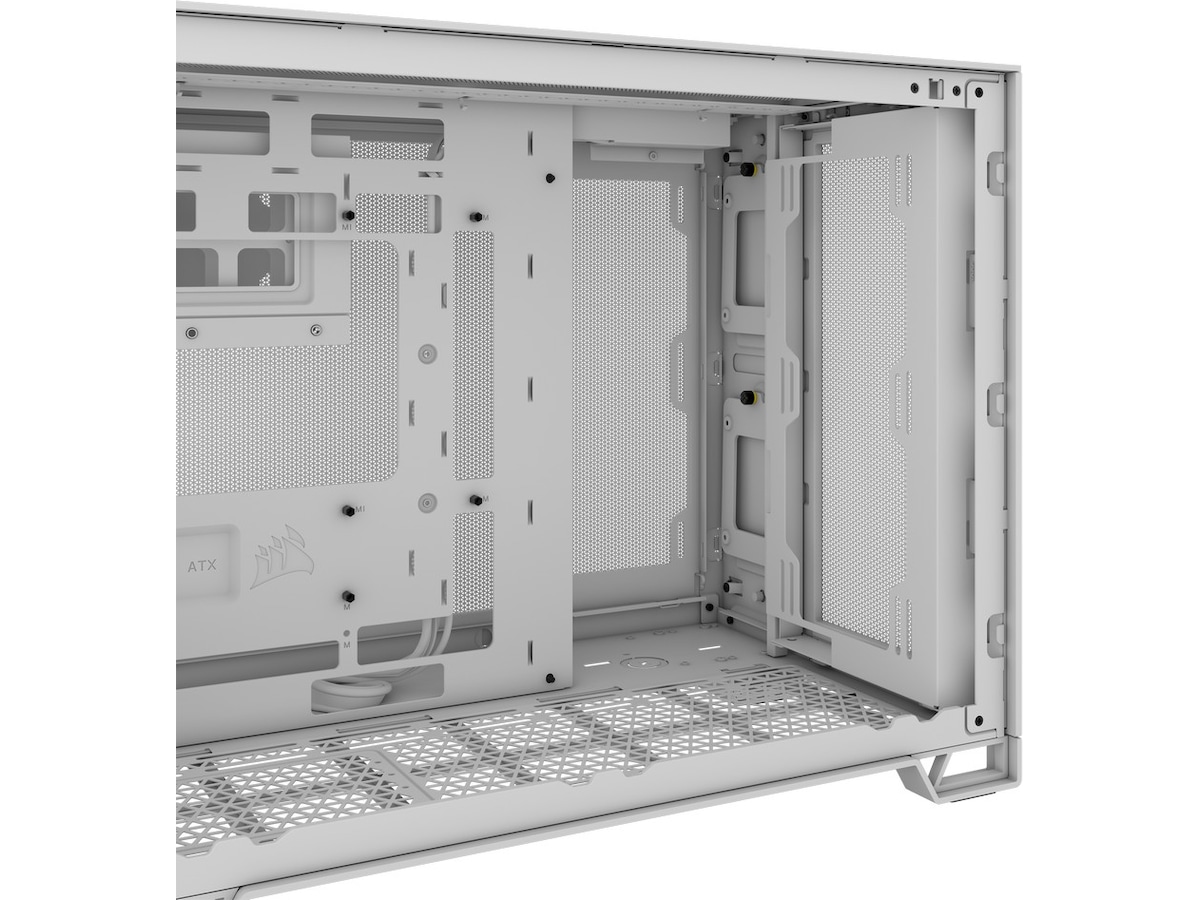 Corsair 2500D Airflow mATX Mid Tower (hvit) Midi tower