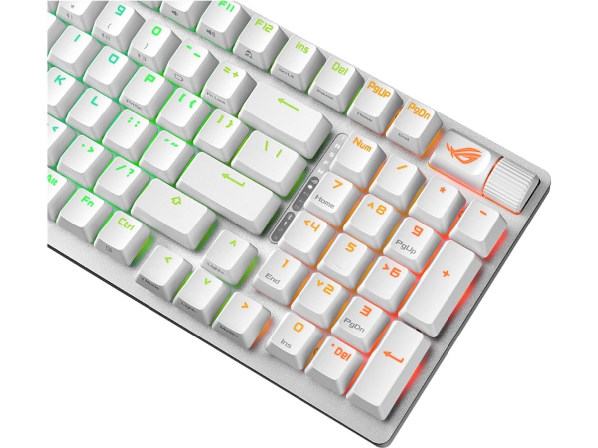 ASUS ROG Strix Scope II 96 trådløst gaming tastatur (hvit) Gamingtastatur