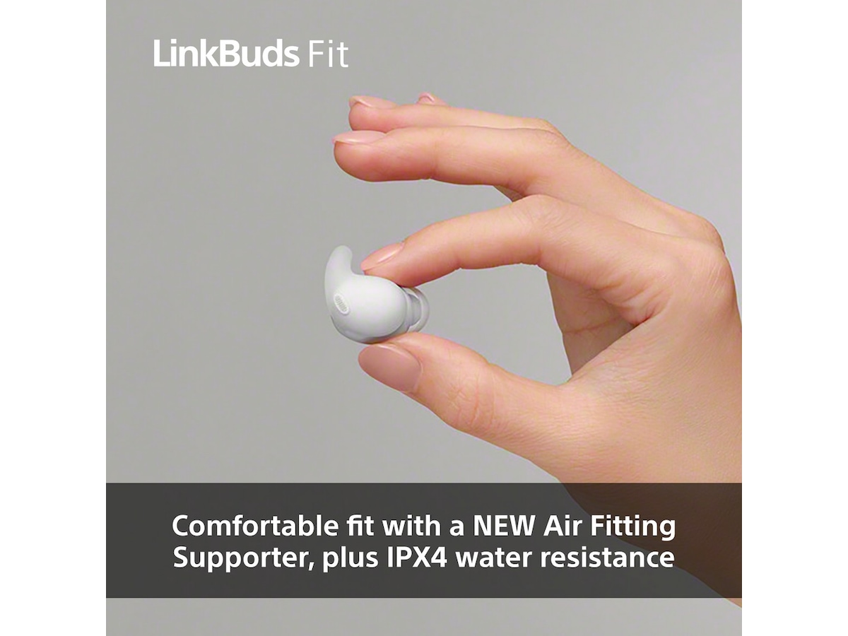 Sony Linkbuds Fit trådløse ørepropper, In-Ear (grønn) Ørepropper