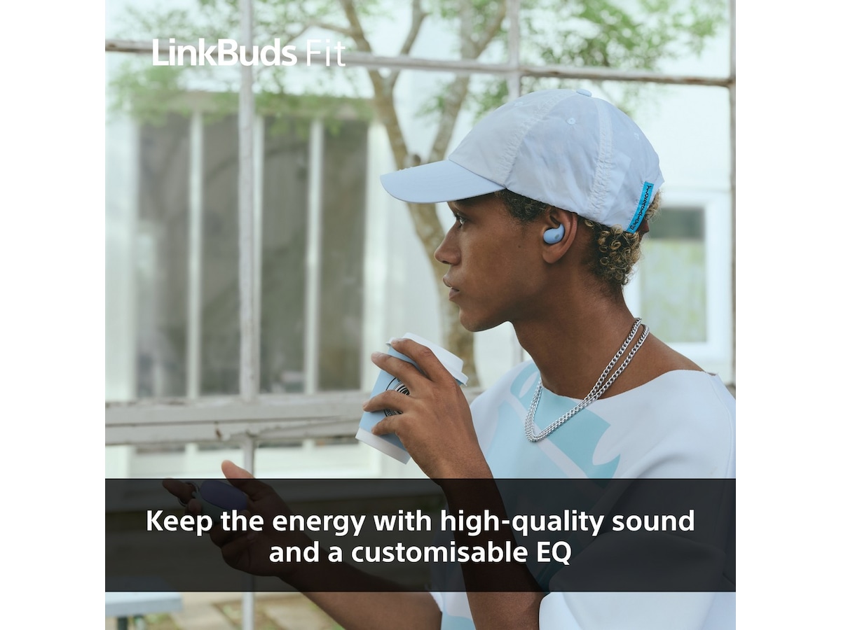 Sony Linkbuds Fit trådløse ørepropper, In-Ear (grønn) Ørepropper
