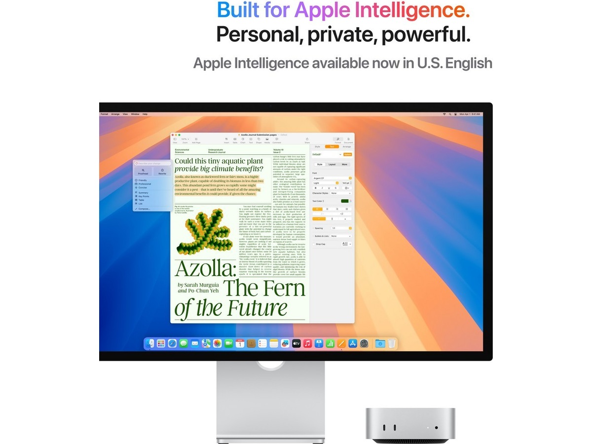 Mac Mini M4 Pro (2024) 512GB Stasjonær PC