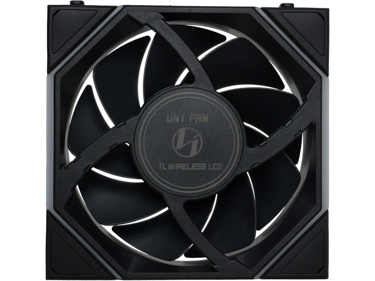 Lian Li UNI FAN TL Wireless LCD Reverse 3pk (sort) Vifter