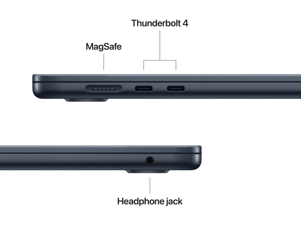 MacBook Air 15" M4 (2025) 512GB (midnatt) PC - Bærbar / laptop