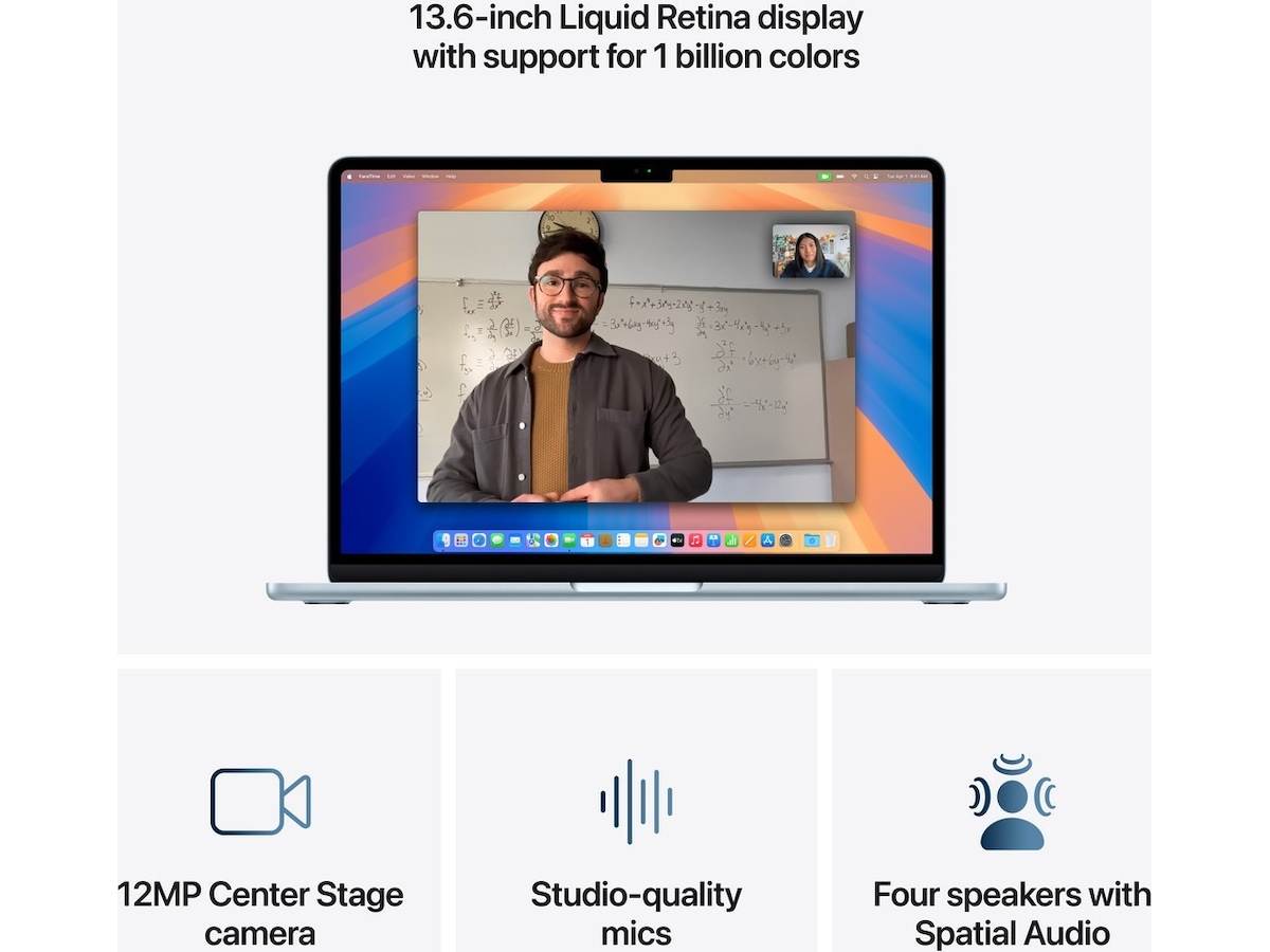 MacBook Air 13" M4 (2025) 512GB (himmelblå) PC - Bærbar / laptop